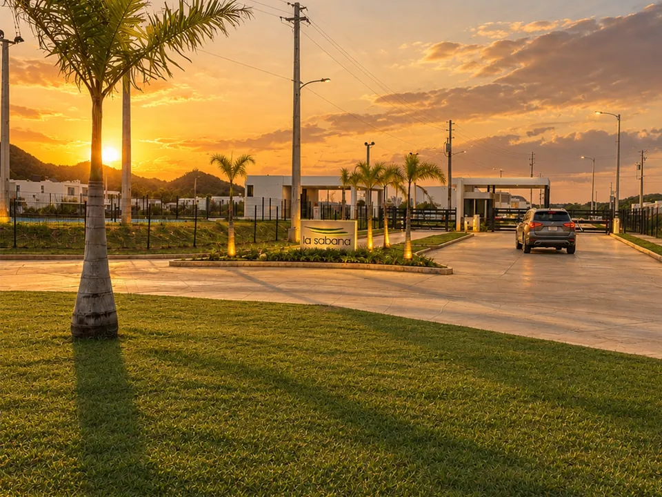 Entrada y acceso controlado de La Sabana, Vega Baja